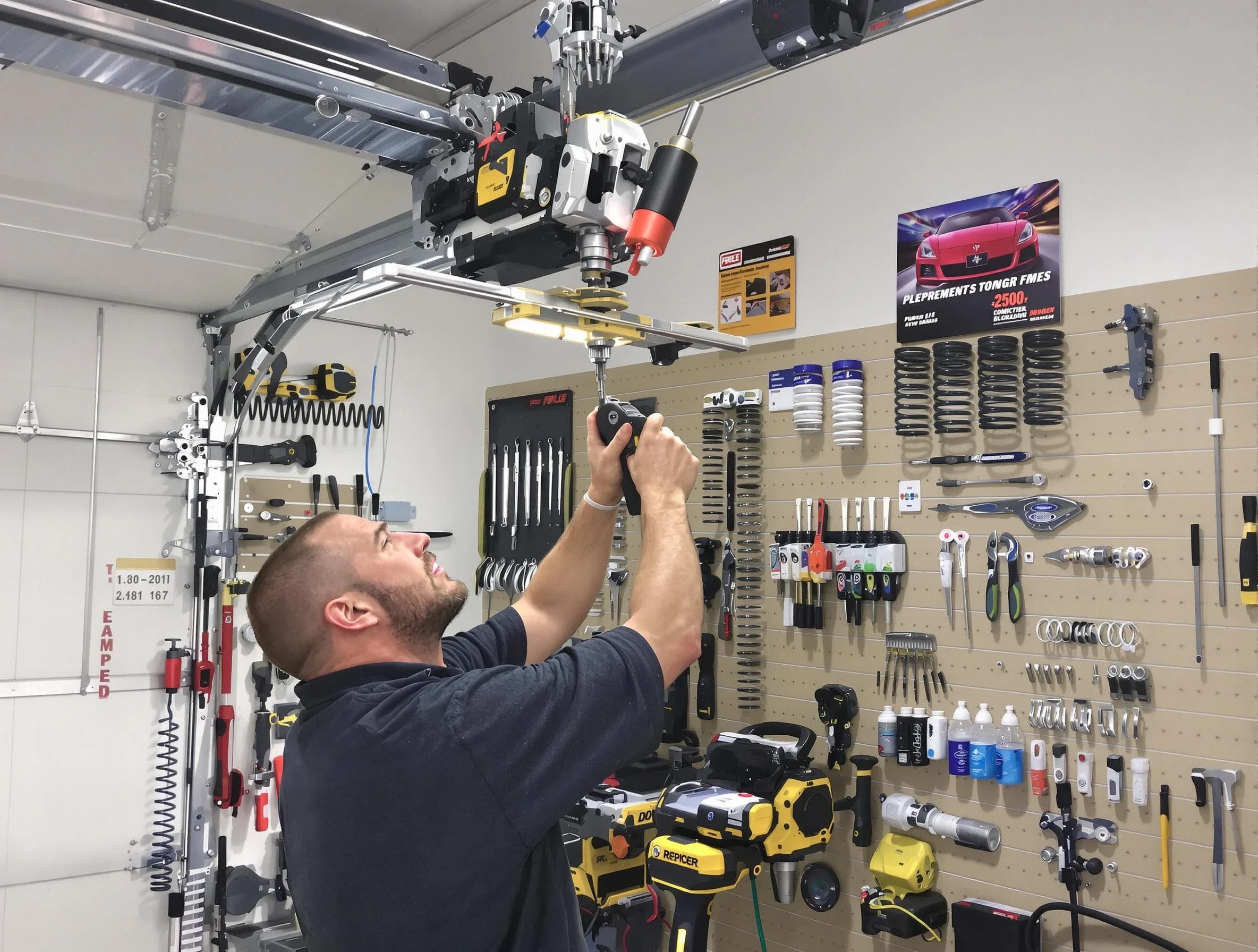 Garage Door Spring Repair in Irvine