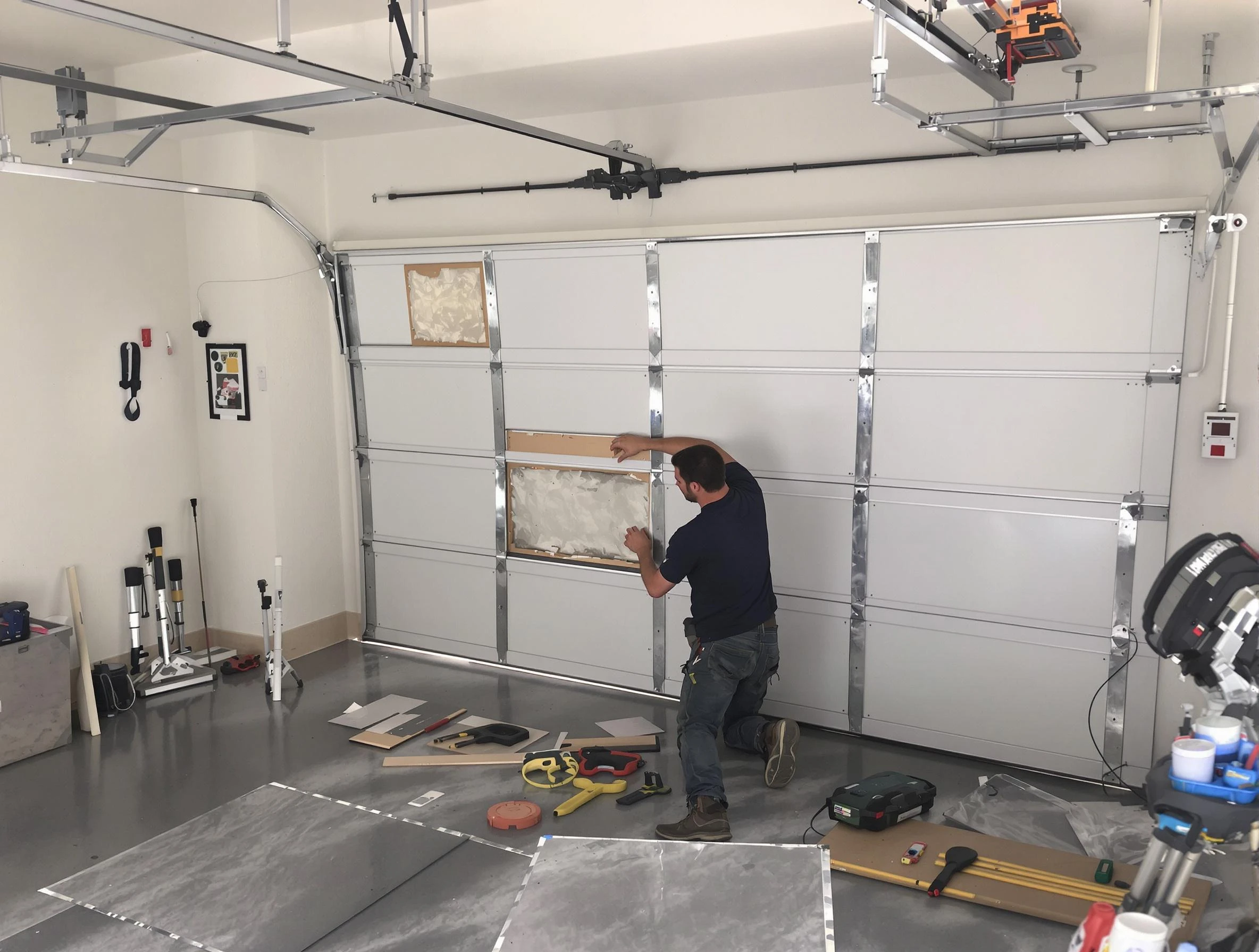Garage Door Panel Repair in Irvine
