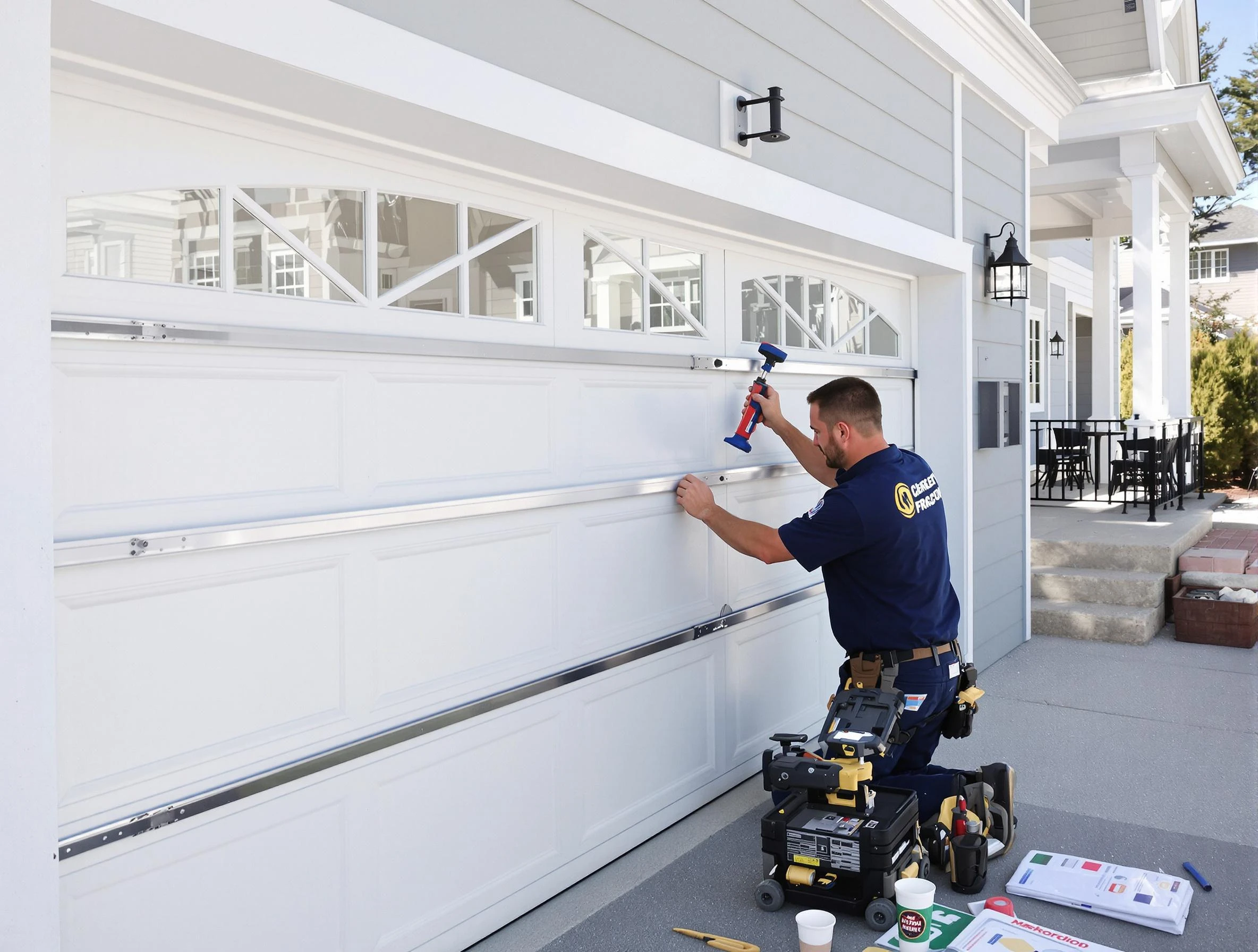 Professional garage door installation by Irvine Garage Door Repair in Irvine