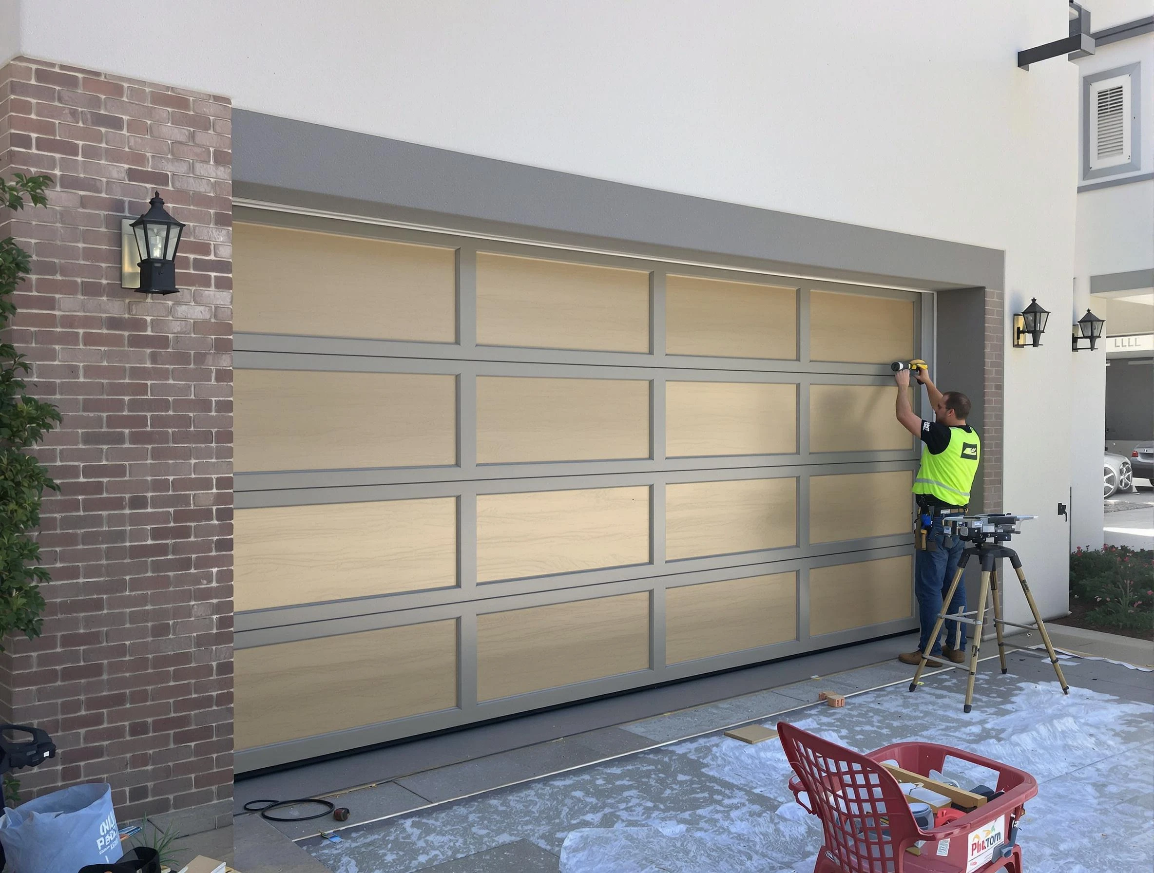 Garage door replacement service by Irvine Garage Door Repair in Irvine